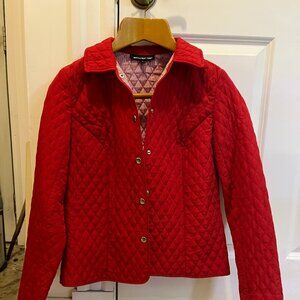 Briggs New York light jacket, red